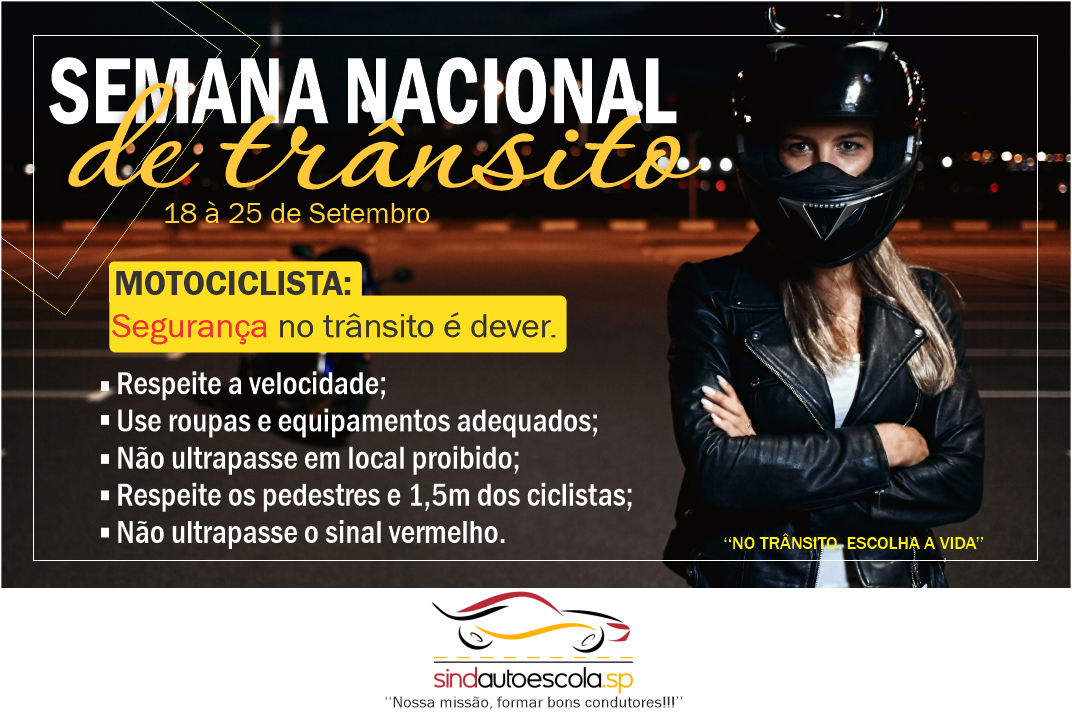 Semana Nacional de Trânsito 2023!