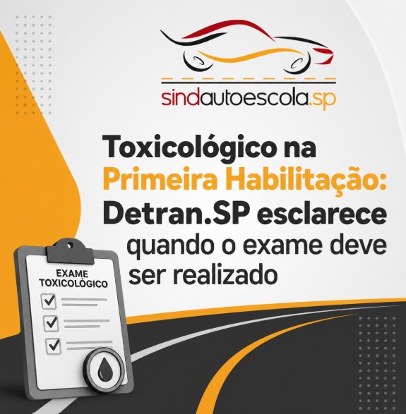 Toxicológico na Primeira Habilitação: Detran.SP esclarece quando o exame deve ser realizado
